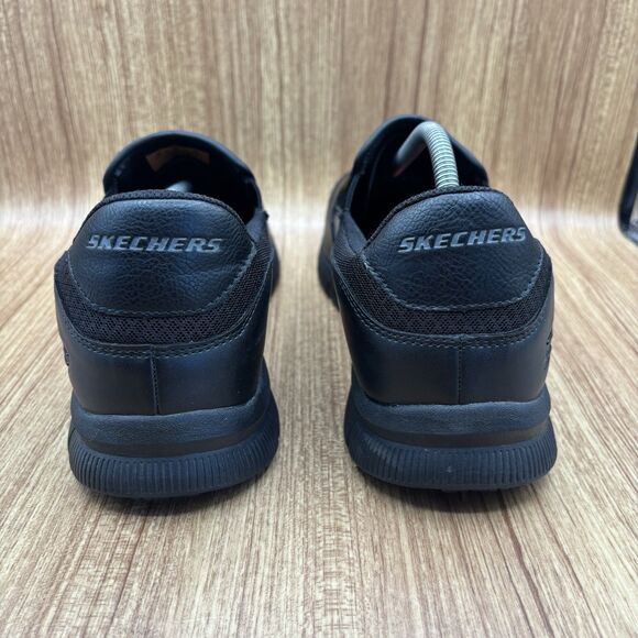 Skechers Work Relaxed Fit Nampa Groton SR Slip On/ Resistant Shoe Men’s 13 Black main image 4